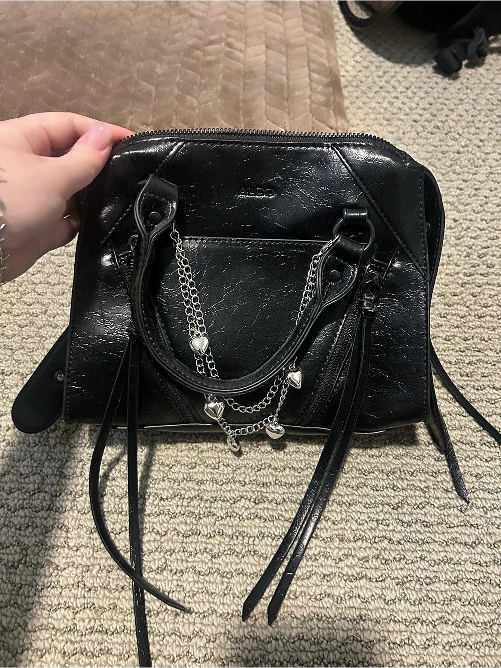 ALDO Black Shoulder Bag